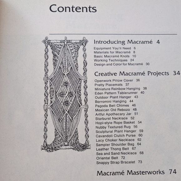 Vintage 70s crafts books Sunset Succulent Macrame Ceramics and Terrarium - Picture 6 of 10